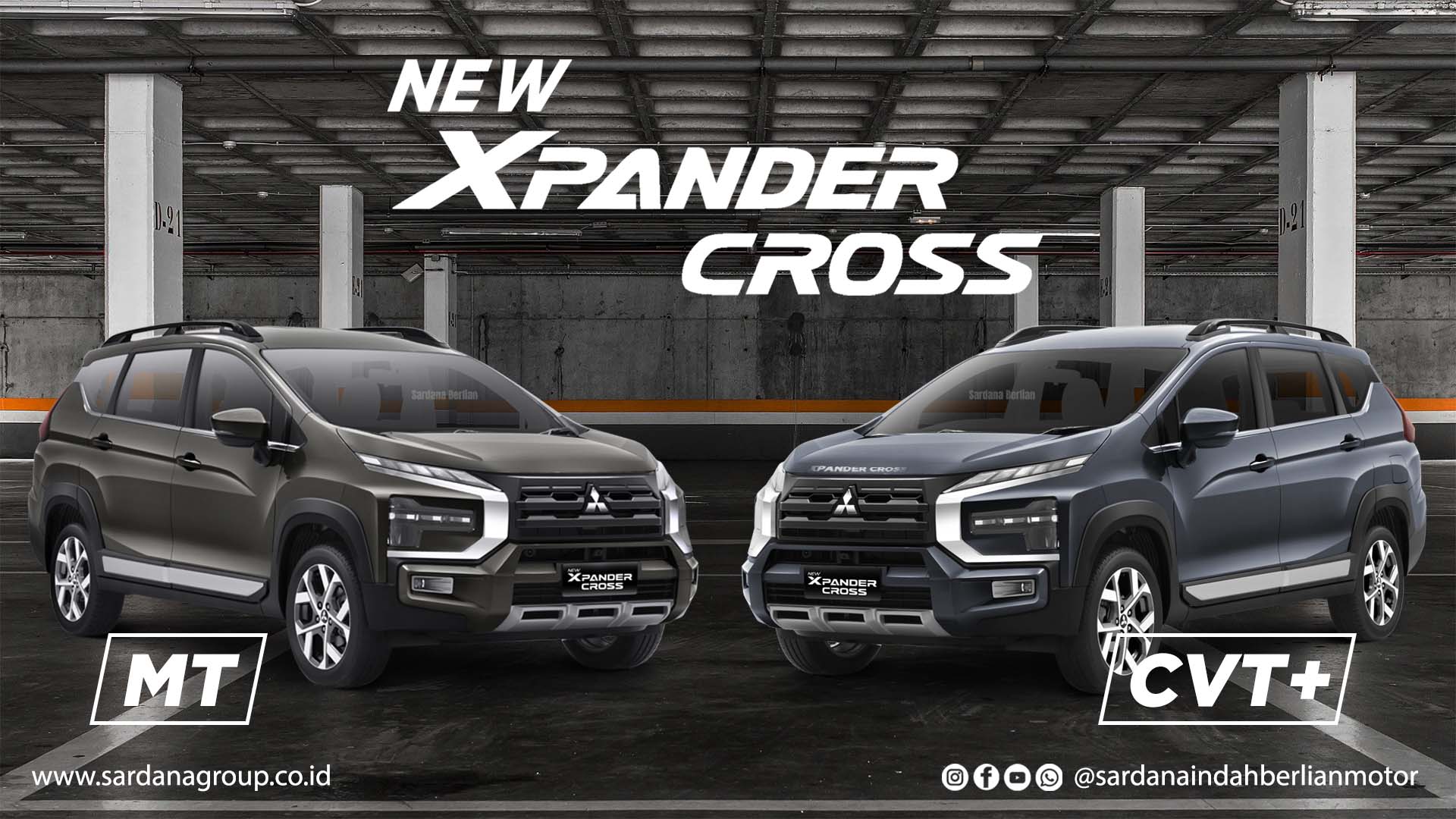 Perbedaan New Xpander Cross MT dan CVT Premium,  Apa Saja? 